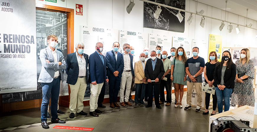 Abre 'De Reinosa al Mundo', la exposicin con la que la planta de Siemens Gamesa celebra su 90 aniversario