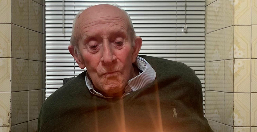 El abuelo de Campoo de Yuso cumple 102 aos