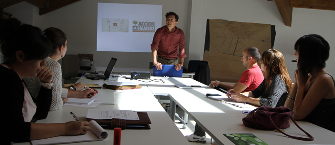 Accin Contra el Hambre y la Fundacin Luis Vives se interesan por el proyecto de Lanzaderas de Empleo y Emprendimiento Solidario