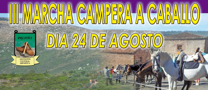 La ACD Proao organiza una marcha a caballo