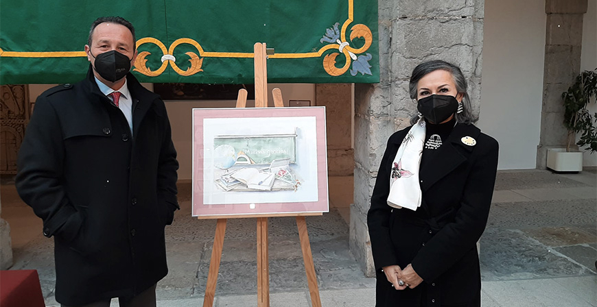 Una acuarela de Alicia Caas es el regalo elegido por Educacin para reconocer a los docentes jubilados en 2020