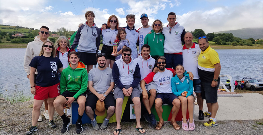 La AD Campurriana logr 6 podios en la XXI Travesa a Nado Pantano del Ebro