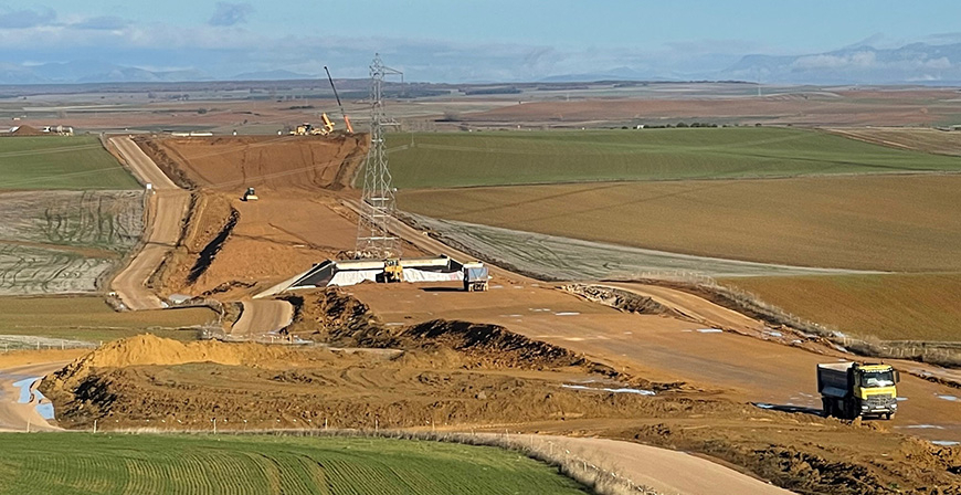 Adif Alta Velocidad adjudica la construccin del tramo Osorno-Calahorra de Boedo por 93,5 millones de euros 