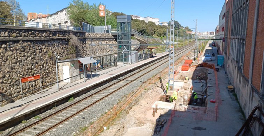 Adif ejecutar a partir de este mes las obras de duplicacin de va entre Muriedas y Santander