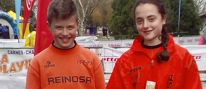 Adrin Gutirrez y Candela Gutirrez logran la quinta y sexta respectivamente en el 41 Cross Villa de Colindres