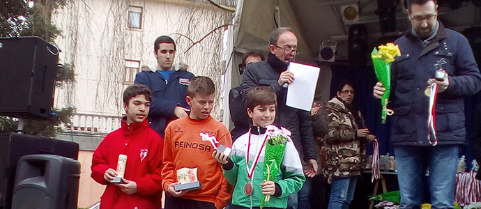 Adrin Gutirrez y Candela Gutirrez logran la quinta y sexta respectivamente en el 41 Cross Villa de Colindres