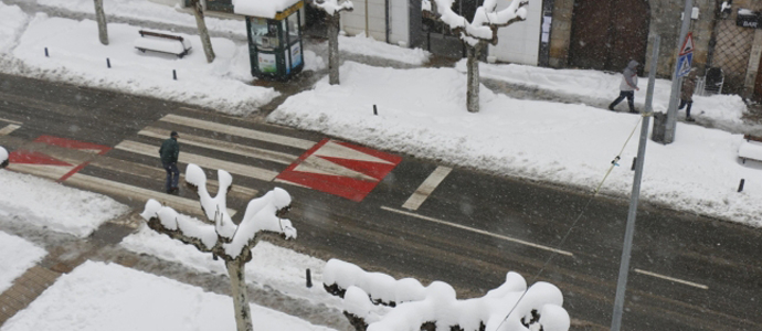 Aemet avisa sobre la nieve y el viento en Campoo