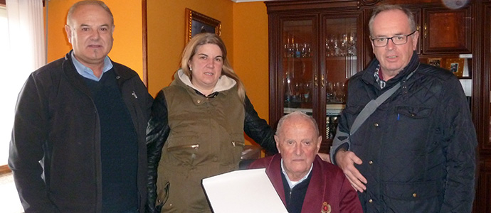 Agapito Fernndez Sainz recoge el testigo de 'Abuelo de Campoo de Yuso'