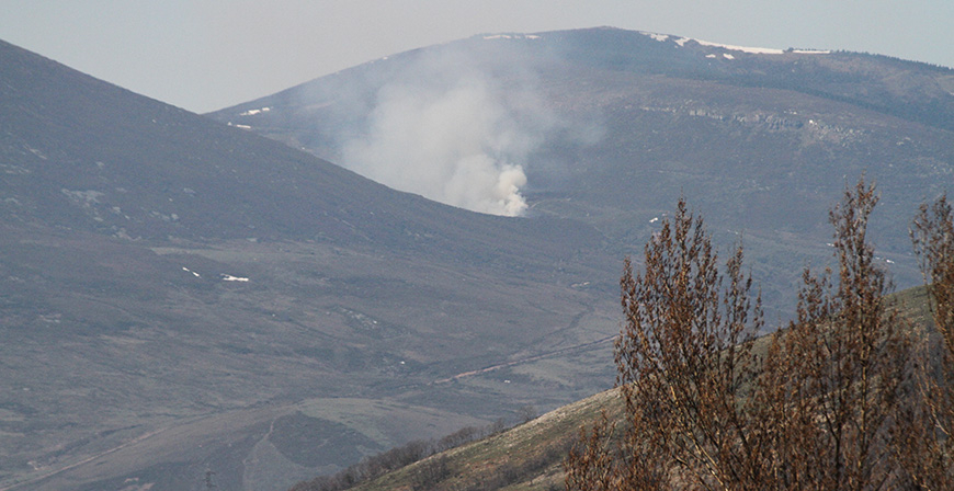 Los agentes del Medio Natural identifican a dos presuntos autores de incendios forestales provocados en Cantabria