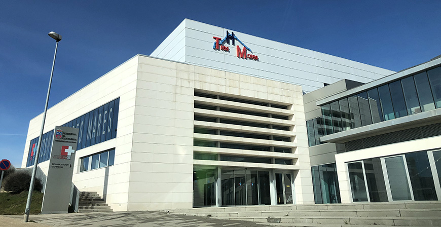 Agradecimiento de la familia Gmez al personal sanitario de Reinosa