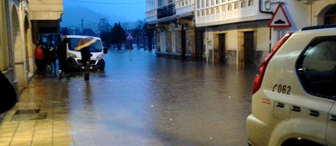 El agua toma Cantabria