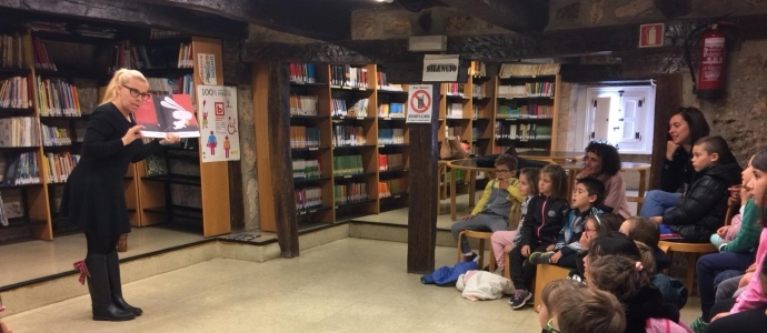 Aguilar de Campoo celebra el Da de la Biblioteca