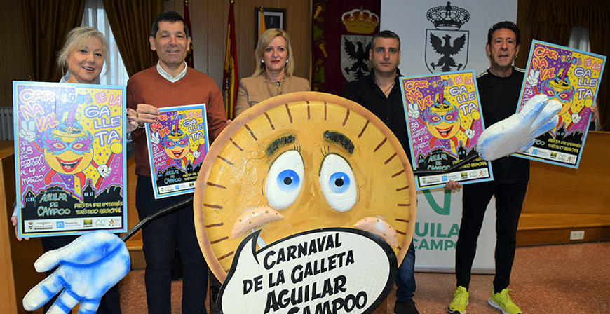 Aguilar de Campoo celebrar el Carnaval de la Galleta del 28 de febrero al 4 de marzo