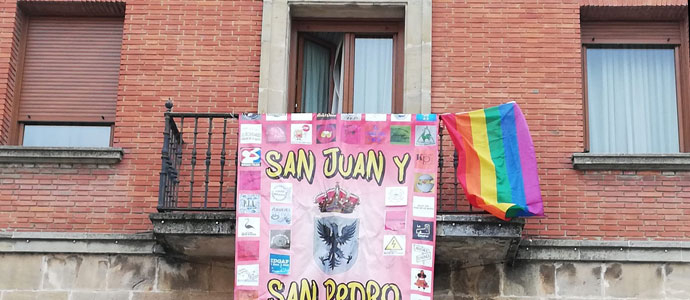 Aguilar de Campoo muestra su apoyo al colectivo LGTBI