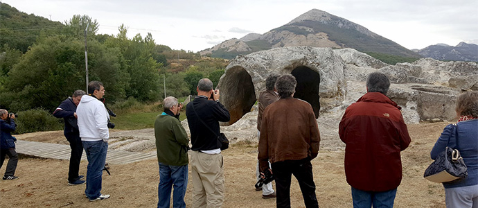 Aguilar de Campoo posa como modelo de patrimonio