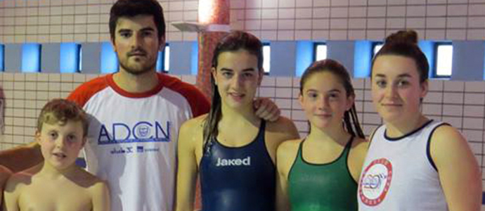 Alba Fernndez se impone en los 100 metros espalda de la Liga escolar