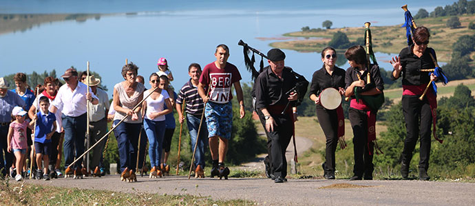 En albarcas hasta la ermita