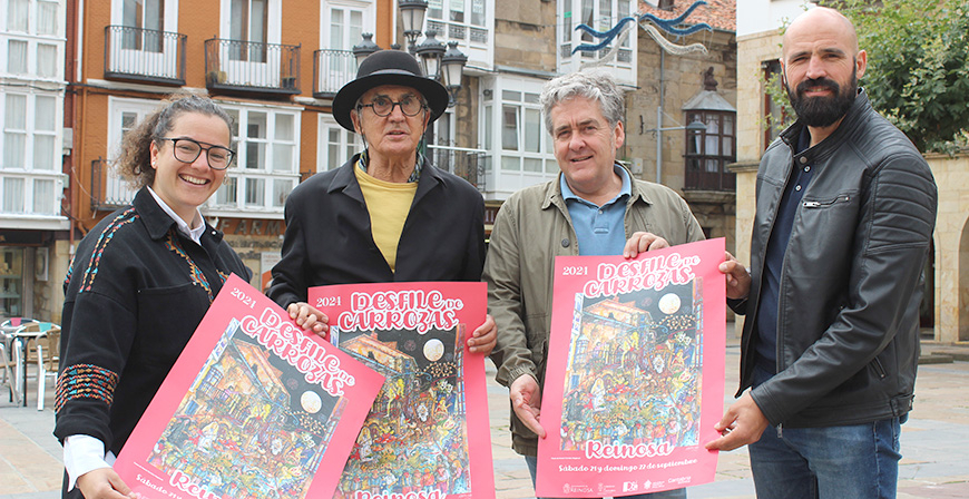 Alberto Gallo ilustra el cartel del Desfile de Carrozas Artsticas