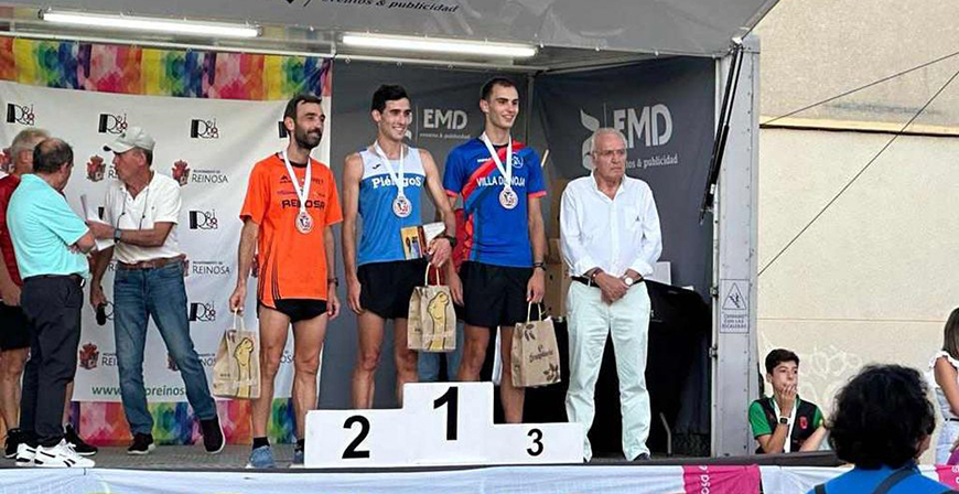 Alberto Gutirrez logr el segundo puesto en la Legua de Reinosa