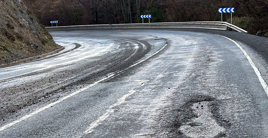 El alcalde de Santiurde de Reinosa advierte del riesgo de desviar el trfico por la N-611 por las obras en la autova 