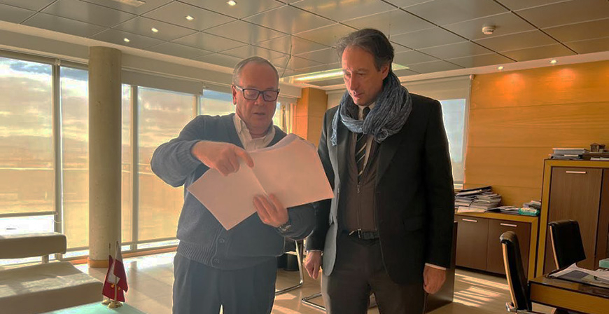 El alcalde de Yuso traslada al consejero de Obras Pblicas su preocupacin por los problemas de abastecimiento de agua en el municipio