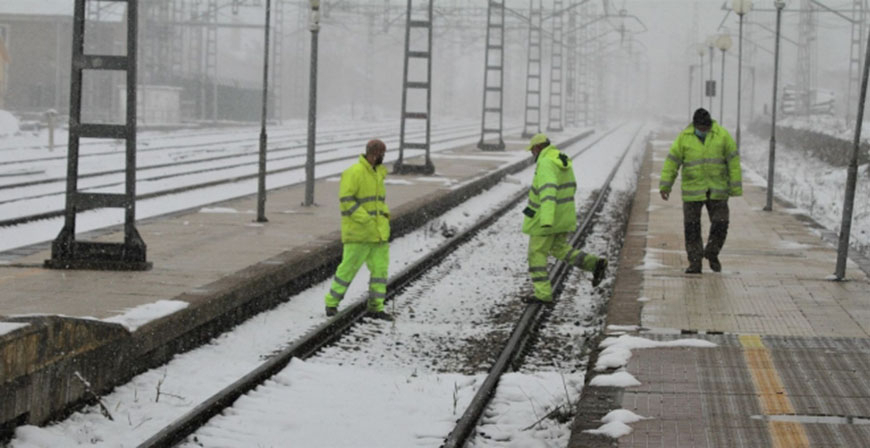 Alerta amarilla por viento en la Cantabria del Ebro y naranja por agua y nieve en el centro