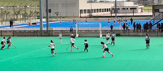 Las alevines del CRC perdieron 7-4 ante el Sardinero 83
