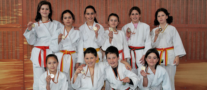 Los alevines del Judo Club Menesiano brillaron en el Trofeo Presidente