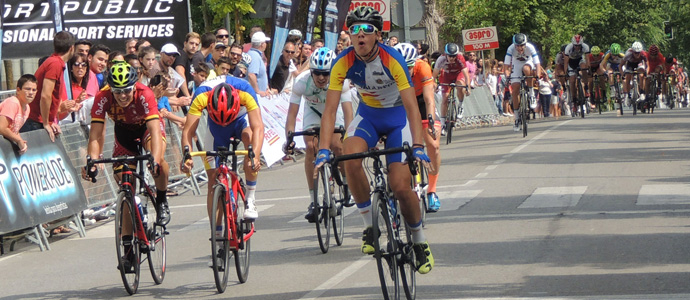 lex Jaime y Sara Martn, campeones de Espaa junior de ciclismo en carretera