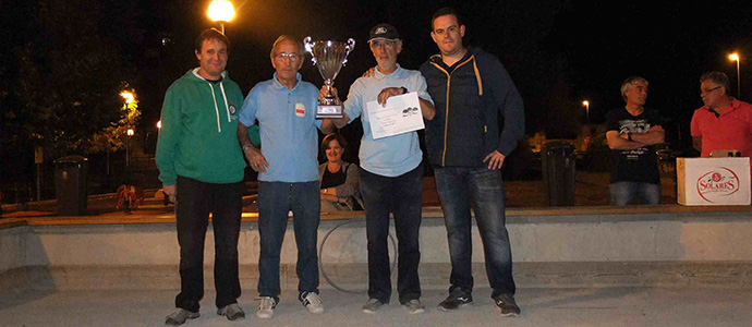 Alex y Jonathan suman un nuevo torneo de petanca