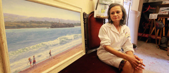 Alicia Caas, la belleza de pintar lo cotidiano 