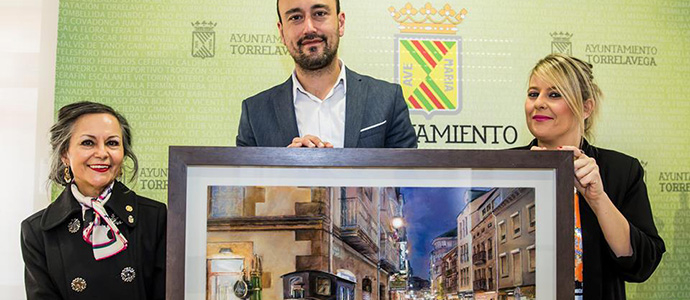 Alicia Caas dona la 'Calle Consolacin' al Ayuntamiento de Torrelavega