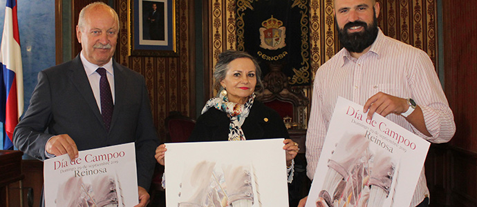 Alicia Caas elige a las rondas de mozos para ilustrar el Da de Campoo