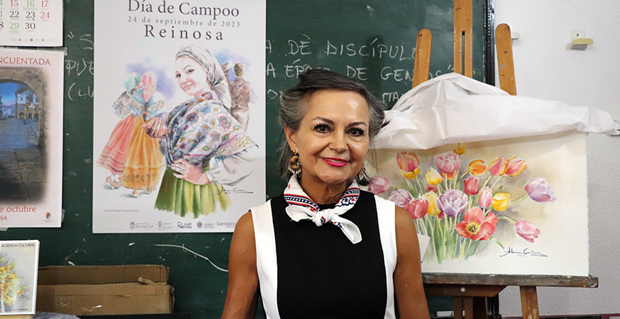 Alicia Caas invita a disfrutar del Da de Campoo