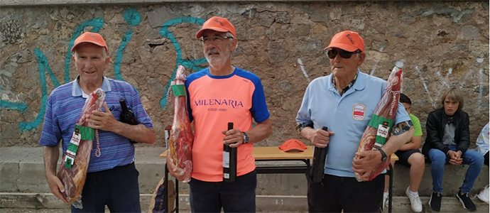 Allende, Doro y Mario se imponen en el torneo de Petanca de San Juan en Bolmir