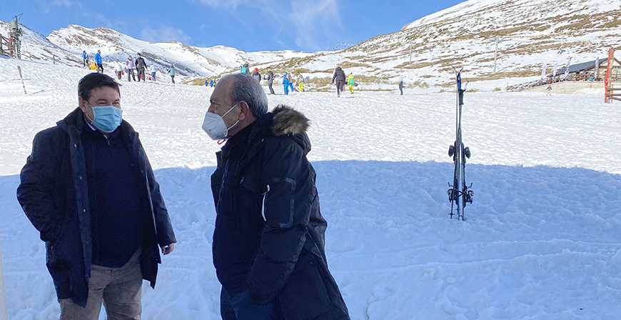 Alto Campoo abre un sistema de cupos limitados para facilitar la reserva a los abonados que an no han activado el forfait