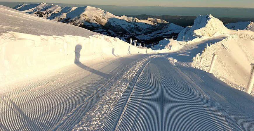 Alto Campoo abre la temporada al 50 por ciento y recibe al primer millar de personas