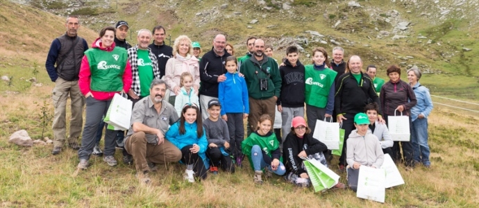 Alto Campoo acoge una jornada de restauracin de vegetacin