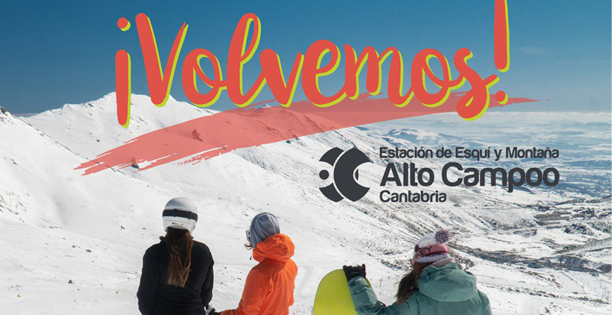 Alto Campoo reabrir este mircoles con cinco pistas y 6,5 kilmetros esquiables