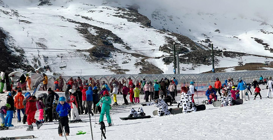 Alto Campoo registra sus mejores datos entre noviembre y febrero  desde 2009, con ms de 123.000 usuarios