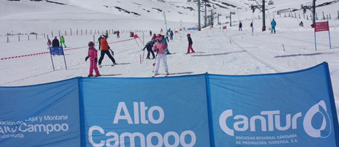 Alto Campoo registr 9.473 esquiadores durante la Semana Santa