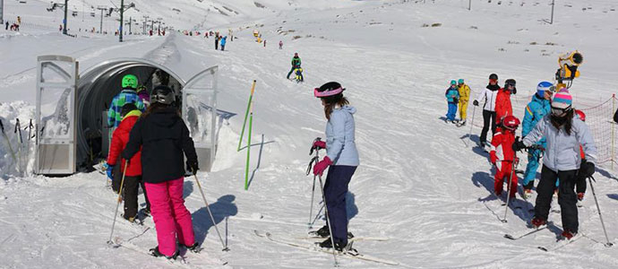 Alto Campoo super los 13.200 esquiadores durante la Semana Santa