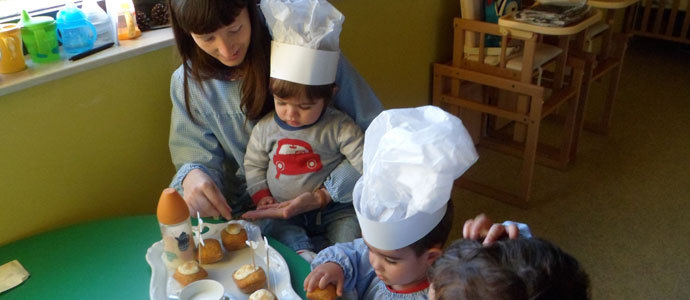 Los alumnos de 'El Bosquecillo', reposteros de Pascua 
