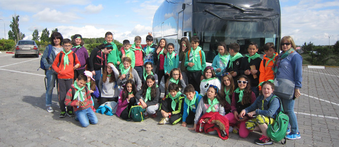 Los alumnos del Casimiro Sainz de Matamorosa viajaron a Madrid 