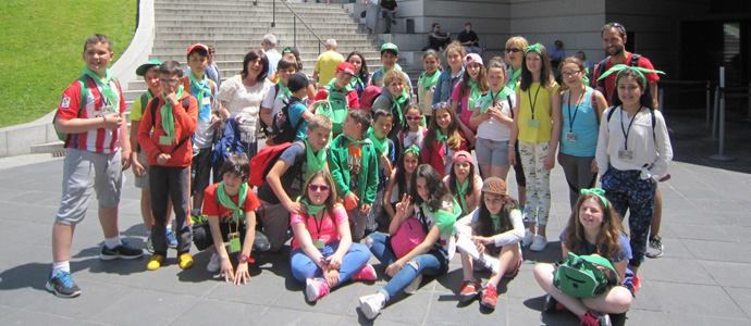 Los alumnos del Casimiro Sainz de Matamorosa viajaron a Madrid 