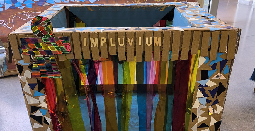 Los alumnos de Infantil del CEIP Alto Ebro reinterpretan Reinosa a trav�s de la mirada de Gaud�
