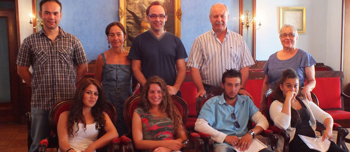 Los alumnos del programa profesional sobre jardinera reciben sus diplomas