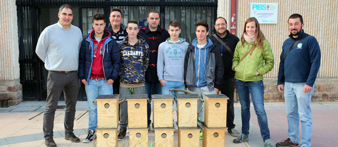 Los alumnos del San Jos velan por la conservacin del autillo en Reinosa