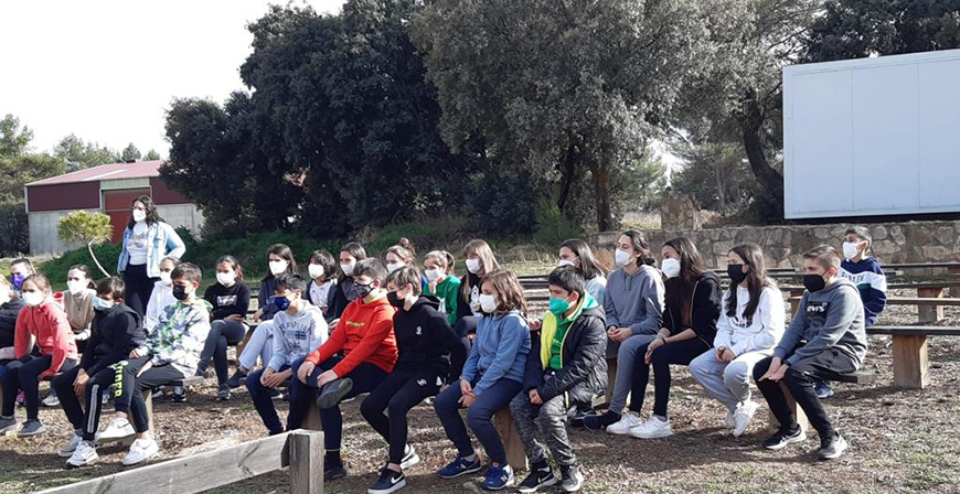 Los alumnos de sexto del Alto Ebro participan en un programa de inmersin lingstica en Cuenca