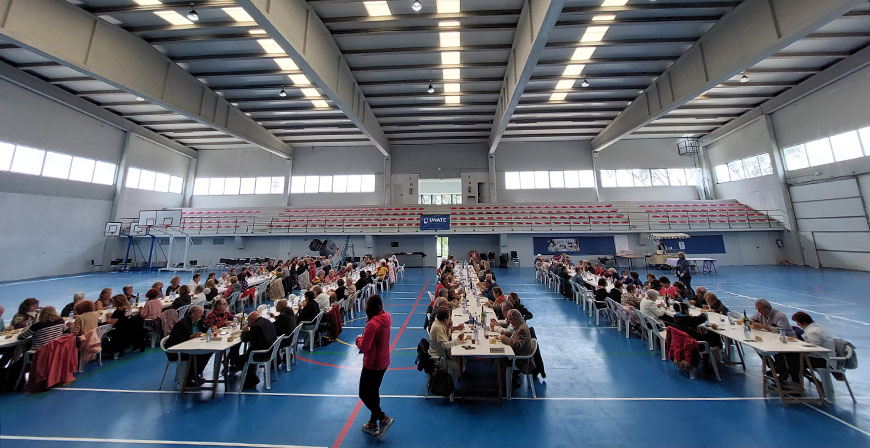 Los alumnos de UNATE festejaron el fin de curso en Campoo de Yuso